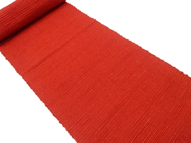 アンティーク　信州紬　名古屋帯地反物